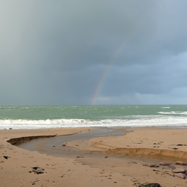 balade en bord de mer à Erquy